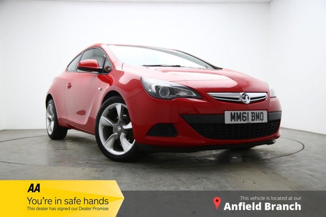 2012 61 VAUXHALL ASTRA 1.4 GTC SPORT S/S 3d 118 BHP