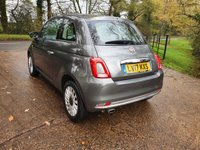 USED 2017 17 FIAT 500 1.2 LOUNGE 3d 69 BHP ZERO DEPOSIT FINANCE AVAILABLE