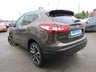 USED 2014 14 NISSAN QASHQAI 1.5 DCI TEKNA 5d 108 BHP Finished in BRONZE METALLIC with contrasting EBONY BLACK HEATED SEATS. The Qashqai is one of the best selling SUV's around at the moment. This Top of the range edition is comfy, easy to drive and has enough space for 5 adults. Features include, Full heated leather, Sat Nav, Pan Roof, 360 Reverse Cameras, DAB, B/Tooth and much more. Dealer serviced at 2667 miles, 6108 miles, 10549 miles, 18473 miles, 23886 miles, 42807 miles and at 45746 miles. 12 Months MOT.