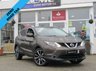 USED 2014 14 NISSAN QASHQAI 1.5 DCI TEKNA 5d 108 BHP Finished in BRONZE METALLIC with contrasting EBONY BLACK HEATED SEATS. The Qashqai is one of the best selling SUV's around at the moment. This Top of the range edition is comfy, easy to drive and has enough space for 5 adults. Features include, Full heated leather, Sat Nav, Pan Roof, 360 Reverse Cameras, DAB, B/Tooth and much more. Dealer serviced at 2667 miles, 6108 miles, 10549 miles, 18473 miles, 23886 miles, 42807 miles and at 45746 miles. 12 Months MOT.