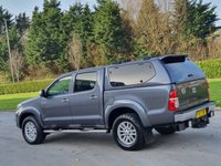 USED 2012 12 TOYOTA HI-LUX 3.0 INVINCIBLE 4X4 D-4D DCB 169 BHP ** NO VAT * CANOPY+REVERSING CAMERA
