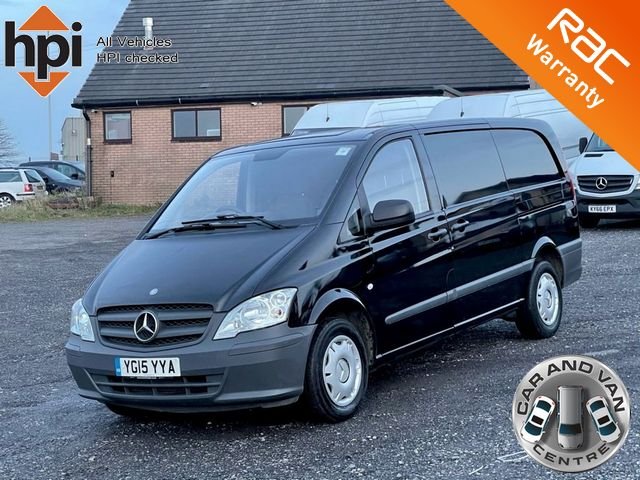 2015 15 Mercedes-Benz Vito 2.1 113 CDI AC 136 BHP LONG LWB
