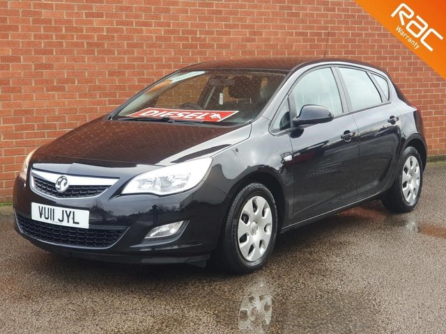 2011 11 Vauxhall Astra 1.2 EXCLUSIV CDTI ECOFLEX 5d 93 BHP