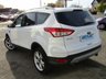 USED 2013 13 FORD KUGA 2.0 TITANIUM TDCI 5d 160 BHP Finished in FROZEN WHITE metallic with contrasting BLACK PART LEATHER TRIM. This Kuga is a great choice if you like driving. It's one of the most enjoyable, practical and fun family SUV's around. Features include 19" ALLOYS, Auto Parking, Rear Park Sensors, DAB, B/Tooth, Cruise Power folding Door Mirrors and much more. Dealer serviced at 7496 miles, 8269 miles, 20460 miles, 33613 miles, 45722 miles, and on arrival at EMC at 87674 miles. 12 Months MOT.