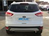 USED 2013 13 FORD KUGA 2.0 TITANIUM TDCI 5d 160 BHP Finished in FROZEN WHITE metallic with contrasting BLACK PART LEATHER TRIM. This Kuga is a great choice if you like driving. It's one of the most enjoyable, practical and fun family SUV's around. Features include 19" ALLOYS, Auto Parking, Rear Park Sensors, DAB, B/Tooth, Cruise Power folding Door Mirrors and much more. Dealer serviced at 7496 miles, 8269 miles, 20460 miles, 33613 miles, 45722 miles, and on arrival at EMC at 87674 miles. 12 Months MOT.