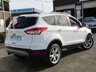 USED 2013 13 FORD KUGA 2.0 TITANIUM TDCI 5d 160 BHP Finished in FROZEN WHITE metallic with contrasting BLACK PART LEATHER TRIM. This Kuga is a great choice if you like driving. It's one of the most enjoyable, practical and fun family SUV's around. Features include 19" ALLOYS, Auto Parking, Rear Park Sensors, DAB, B/Tooth, Cruise Power folding Door Mirrors and much more. Dealer serviced at 7496 miles, 8269 miles, 20460 miles, 33613 miles, 45722 miles, and on arrival at EMC at 87674 miles. 12 Months MOT.