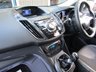 USED 2013 13 FORD KUGA 2.0 TITANIUM TDCI 5d 160 BHP Finished in FROZEN WHITE metallic with contrasting BLACK PART LEATHER TRIM. This Kuga is a great choice if you like driving. It's one of the most enjoyable, practical and fun family SUV's around. Features include 19" ALLOYS, Auto Parking, Rear Park Sensors, DAB, B/Tooth, Cruise Power folding Door Mirrors and much more. Dealer serviced at 7496 miles, 8269 miles, 20460 miles, 33613 miles, 45722 miles, and on arrival at EMC at 87674 miles. 12 Months MOT.