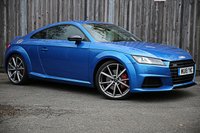 USED 2018 W AUDI TT 2.0 TTS TFSI QUATTRO BLACK EDITION 2d 306 BHP Crystal Ara Blue