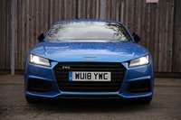 USED 2018 W AUDI TT 2.0 TTS TFSI QUATTRO BLACK EDITION 2d 306 BHP Crystal Ara Blue