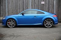 USED 2018 W AUDI TT 2.0 TTS TFSI QUATTRO BLACK EDITION 2d 306 BHP Crystal Ara Blue