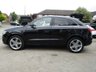 USED 2013 63 AUDI Q3 2.0 TFSI QUATTRO S LINE 5d 208 BHP Finished in PHANTOM BLACK PEARL with FULL HEATED LEATHER SEATS. This Audi Q3 is a upmarket, premium, compact SUV. It offers plenty of space, Great fun to drive and lots of high tech features. All at a very affordable price. Specification includes, Park Sensors, Reversing Camera, Blue Tooth, LED Run Lights, Keyless Start, Cruise and SAT NAV. Aberdeen Audi Dealer Serviced at 13307 miles, 18963 miles, 24790 miles, 26928 miles (inc Haldex oil change), 37115 miles, 46962 miles and at 52034 miles.