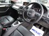 USED 2013 63 AUDI Q3 2.0 TFSI QUATTRO S LINE 5d 208 BHP Finished in PHANTOM BLACK PEARL with FULL HEATED LEATHER SEATS. This Audi Q3 is a upmarket, premium, compact SUV. It offers plenty of space, Great fun to drive and lots of high tech features. All at a very affordable price. Specification includes, Park Sensors, Reversing Camera, Blue Tooth, LED Run Lights, Keyless Start, Cruise and SAT NAV. Aberdeen Audi Dealer Serviced at 13307 miles, 18963 miles, 24790 miles, 26928 miles (inc Haldex oil change), 37115 miles, 46962 miles and at 52034 miles.