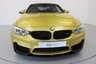 USED 2014 64 BMW M4 3.0 M4 2d AUTO 426 BHP-FINISHED IN AUSTIN YELLOW-RUNNING IN SERVICE COMPLETE, AT 1140 MILES-HEAD UP DISPLAY-HEATED BLACK MERINO LEATHER-19