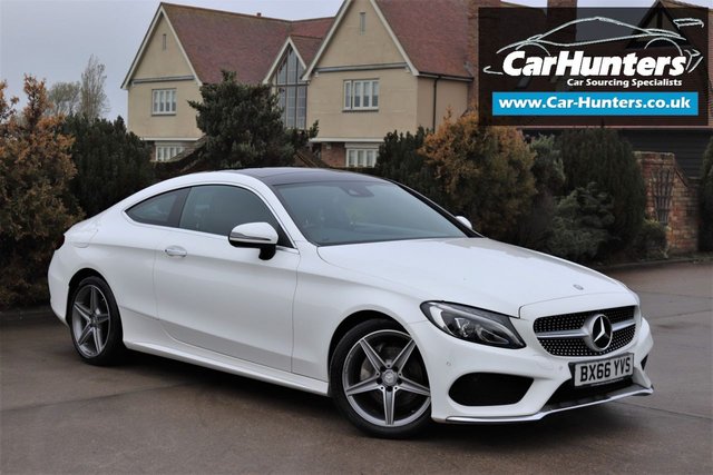 2016 66 MERCEDES-BENZ C-CLASS 2.1 C 220 D AMG LINE PREMIUM PLUS 2d 168 BHP