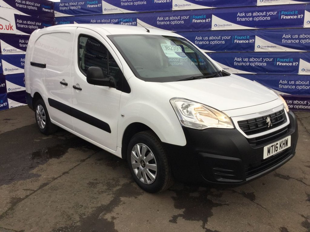 peugeot partner finance deals