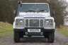 USED 2011 11 LAND ROVER DEFENDER 2.4 90 TD XS STATION WAGON 3d 121 BHP 7x RECORDED SERVICES