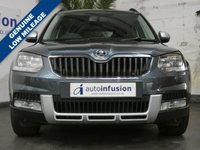 USED 2017 17 SKODA YETI 1.2 OUTDOOR SE TSI DSG 5d 109 BHP GENUINE LOW MILES 1 OWNER FSH