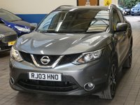 USED 2017 17 NISSAN QASHQAI 1.5 DCI TEKNA 5d 108 BHP SAT NAV LEATHER SUNROOF