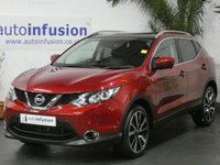 USED 2017 17 NISSAN QASHQAI 1.2 TEKNA DIG-T XTRONIC 5d 113 BHP SAT NAV LEATHER SUNROOF