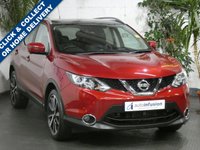 USED 2017 17 NISSAN QASHQAI 1.2 TEKNA DIG-T XTRONIC 5d 113 BHP SAT NAV LEATHER SUNROOF