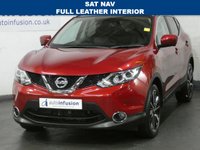 USED 2017 17 NISSAN QASHQAI 1.2 TEKNA DIG-T XTRONIC 5d 113 BHP SAT NAV LEATHER SUNROOF