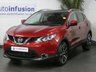 USED 2017 17 NISSAN QASHQAI 1.2 TEKNA DIG-T XTRONIC 5d 113 BHP SAT NAV LEATHER SUNROOF