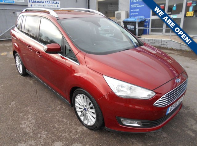 Used Ford Grand C Max Cars For Sale Ford Grand C Max Dealer Fareham Fareham Car Sales