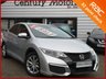 USED 2015 15 HONDA CIVIC 1.6 I-DTEC S 5dr - ALLOYS  