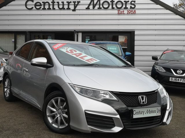 2015 15 Honda Civic 1.6 I-DTEC S 5dr - ALLOYS 