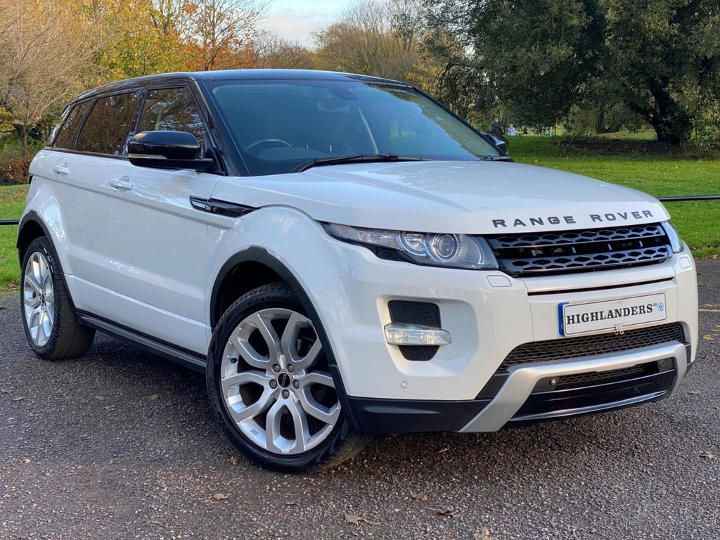 View our LAND ROVER RANGE ROVER EVOQUE