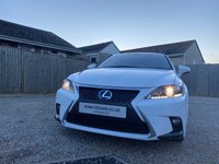 USED 2014 64 LEXUS CT 1.8 200H F SPORT 5d 134 BHP (PETROL HYBRID) 