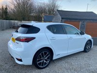 USED 2014 64 LEXUS CT 1.8 200H F SPORT 5d 134 BHP (PETROL HYBRID) 