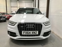 USED 2014 64 AUDI Q3 2.0 TDI QUATTRO S LINE PLUS 5d 140 BHP Stunning Extras, Glacier White