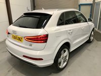 USED 2014 64 AUDI Q3 2.0 TDI QUATTRO S LINE PLUS 5d 140 BHP Stunning Extras, Glacier White