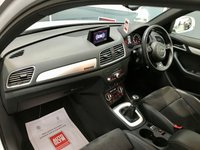 USED 2014 64 AUDI Q3 2.0 TDI QUATTRO S LINE PLUS 5d 140 BHP Stunning Extras, Glacier White