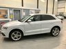 USED 2014 64 AUDI Q3 2.0 TDI QUATTRO S LINE PLUS 5d 140 BHP Stunning Extras, Glacier White