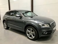 USED 2014 64 AUDI Q5 2.0 TDI QUATTRO S LINE PLUS 5d 175 BHP Over 4k of Fitted Extras!