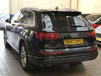 USED 2017 67 AUDI Q7 3.0 TDI QUATTRO S LINE 5d 215 BHP 7 SEATS SAT NAV STUNNING SUV