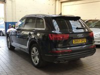 USED 2017 67 AUDI Q7 3.0 TDI QUATTRO S LINE 5d 215 BHP 7 SEATS SAT NAV STUNNING SUV