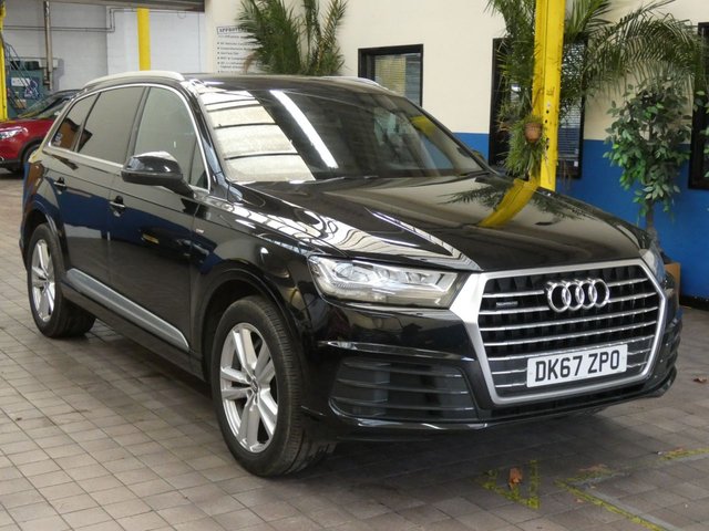 2017 67 Audi Q7 3.0 TDI QUATTRO S LINE 5d 215 BHP
