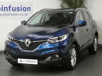USED 2017 17 RENAULT KADJAR 1.5 DYNAMIQUE NAV DCI 5d 110 BHP SAT NAV 1 OWNER FSH