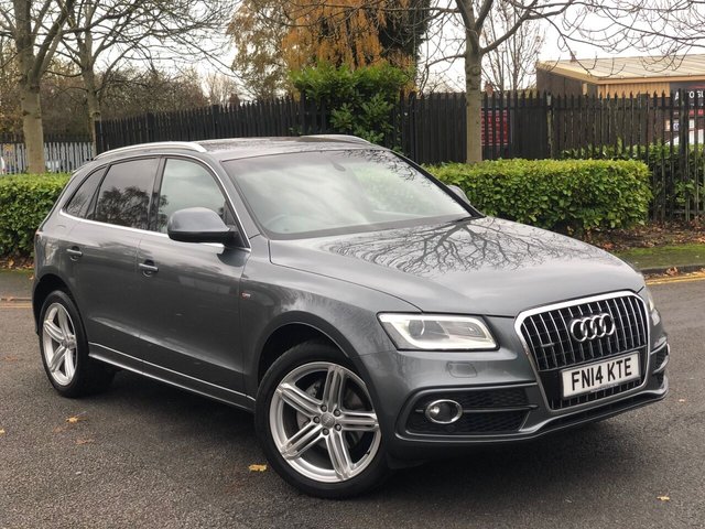 2014 14 Audi Q5 2.0 TDI QUATTRO S LINE PLUS 5d 175 BHP