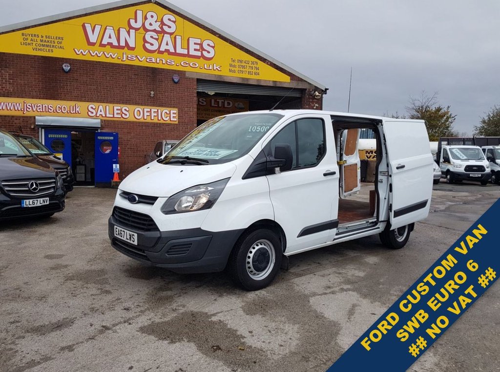 ford transit custom no vat