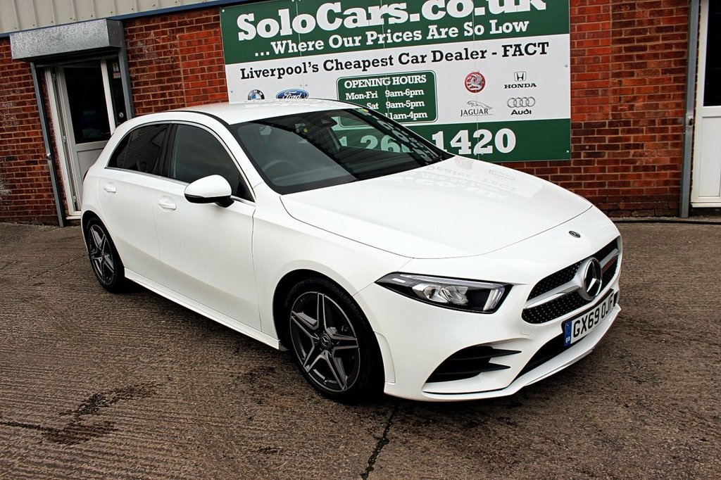 2019 69 MERCEDES-BENZ A-CLASS 1.3 A 180 AMG LINE 5d 135 BHP