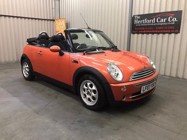 2007 07 MINI Convertible 1.6 COOPER 2d 114 BHP