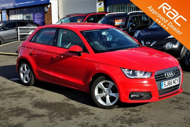 2016 66 Audi A1 1.6 SPORTBACK TDI SPORT 5d 114 BHP