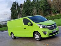 USED 2015 W VAUXHALL VIVARO 1.6 2900 L2H1 CDTI P/V SPORTIVE 120 BHP PRIVATE PLATE INCLUDED !!