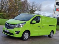 USED 2015 W VAUXHALL VIVARO 1.6 2900 L2H1 CDTI P/V SPORTIVE 120 BHP PRIVATE PLATE INCLUDED !!