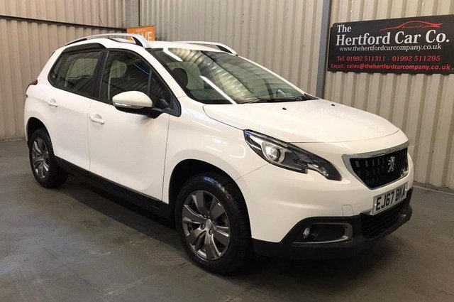 2017 67 Peugeot 2008 1.2 PURETECH ACTIVE 5d 82 BHP