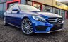 USED 2017 17 MERCEDES-BENZ C CLASS 2.1 C 220 D AMG LINE PREMIUM 4d 170 BHP FRONT ELECTRIC SEATS+PRIVACY GLASS